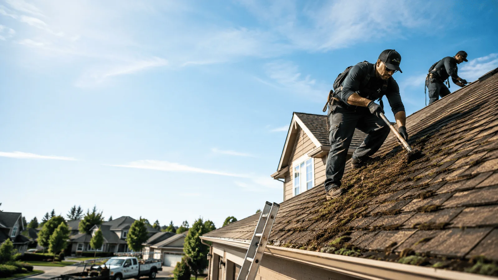 Roof Moss Removal in Spurgeon, IN near me